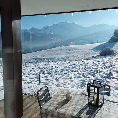 Rez De Chaussee Tres Calme Vue Mont-Blanc Combloux Dış mekan fotoğraf