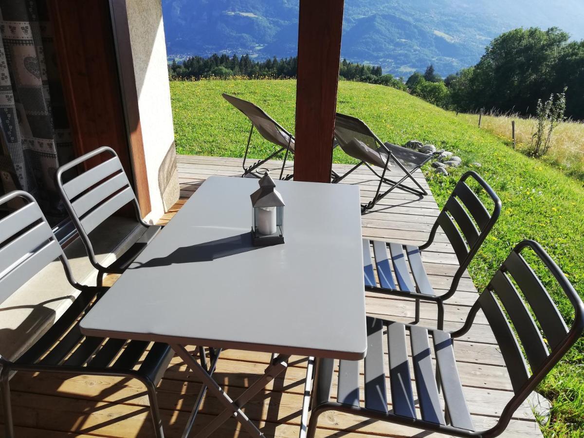 Rez De Chaussee Tres Calme Vue Mont-Blanc Combloux Dış mekan fotoğraf